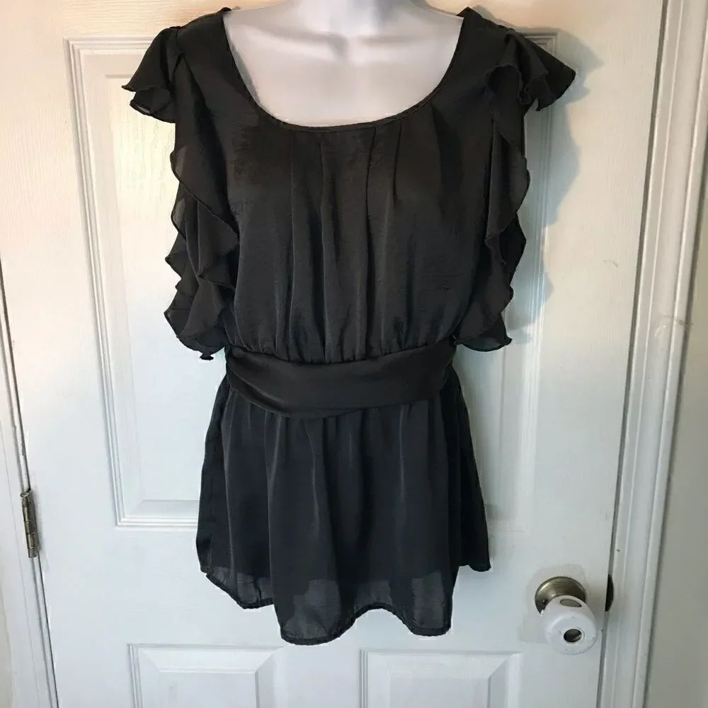 Sexy Adiva M Silky Slip On Mini Dress!